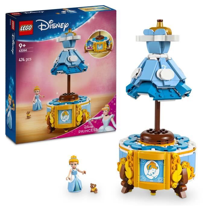 LEGO | Disney Princess 43266 Cinderella's Dress - Building Set for Girls Ages 9
