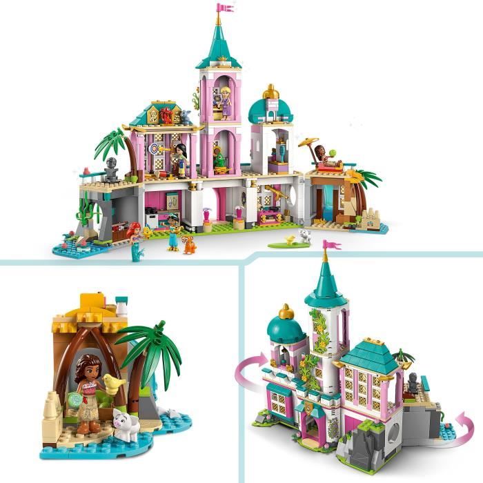 LEGO | Disney 43267 Princess Castle and Royal Pets - Game for Girls Ages 6 and Up