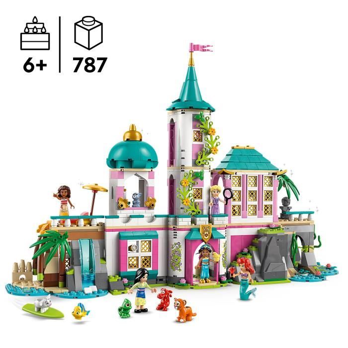LEGO | Disney 43267 Princess Castle and Royal Pets - Game for Girls Ages 6 and Up
