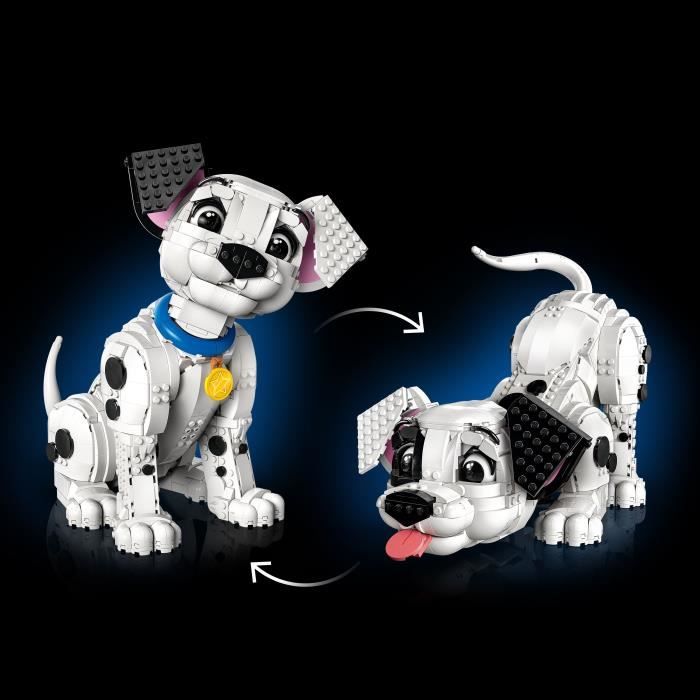 LEGO | Disney 43269 101 Dalmatians Puppy - Adult Building Set with Dog