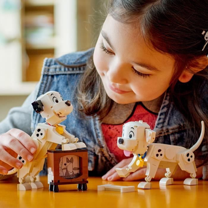 LEGO | Disney 43271 Lucky and Penny, the Pups from 101 Dalmatians - Game for Girls Ages 6 and Up