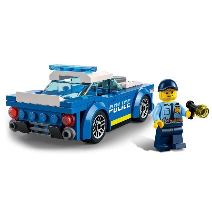 LEGO 60312 City Police Car, Toy for Children Ages 5 and Up with Officer Minifigure, Gift Idea, Adventures Series