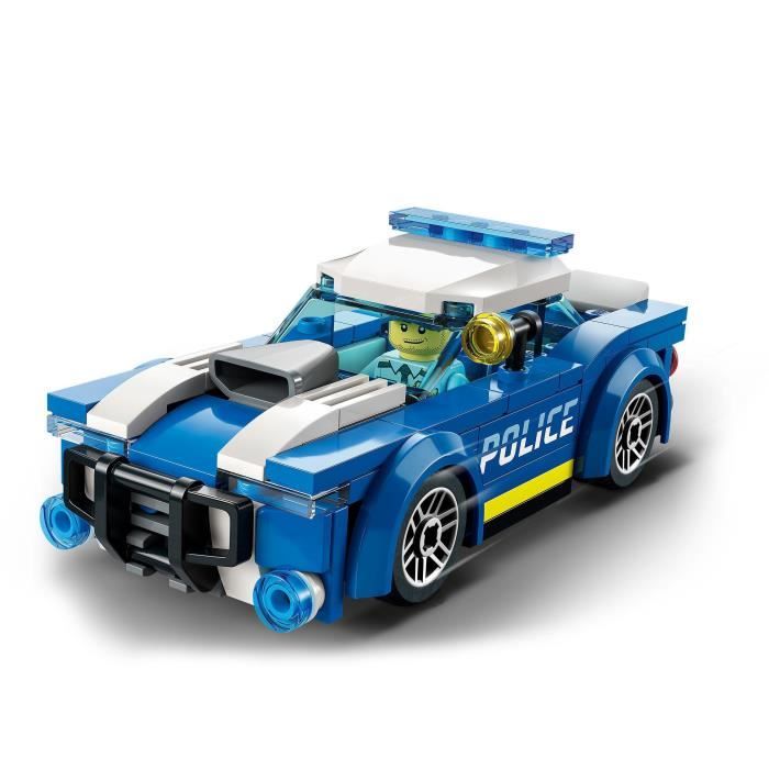 LEGO 60312 City Police Car, Toy for Children Ages 5 and Up with Officer Minifigure, Gift Idea, Adventures Series