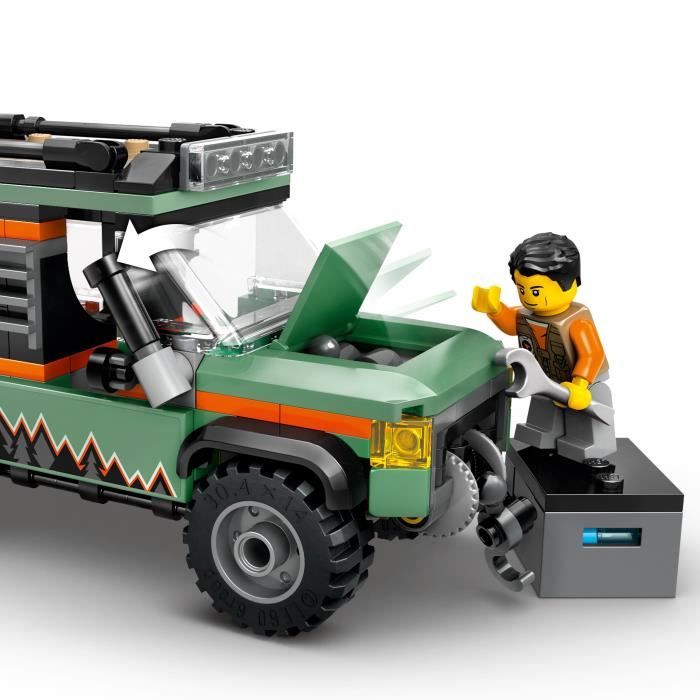 LEGO City 60447 4x4 Off-Road Truck - Building Toy for Boys Ages 6 and Up