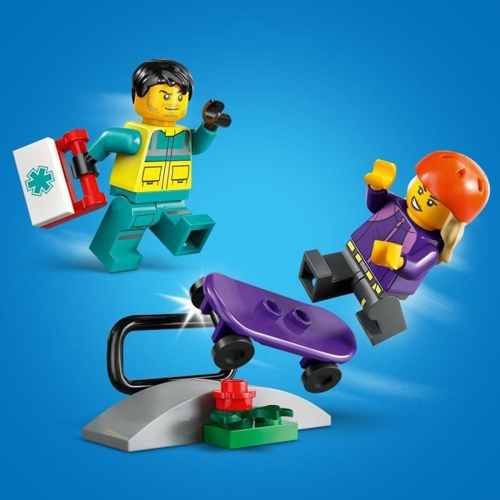 LEGO City 60451 Rescue Ambulance - Building Toy for Boys Aged 5