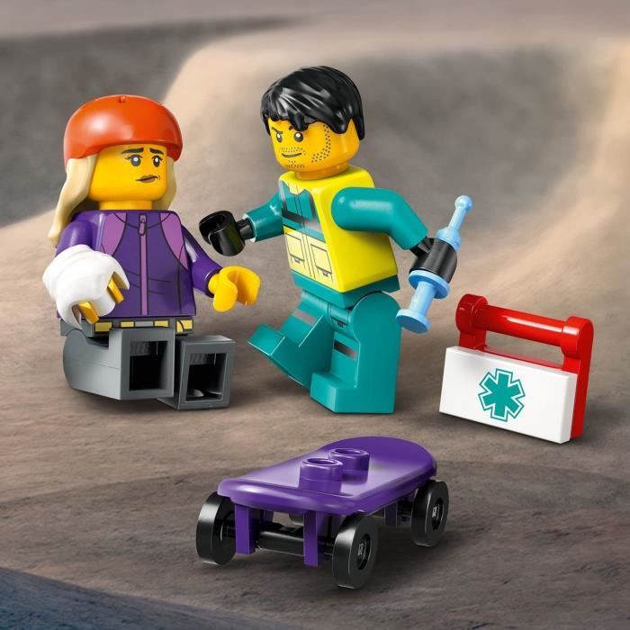 LEGO City 60451 Rescue Ambulance - Building Toy for Boys Aged 5