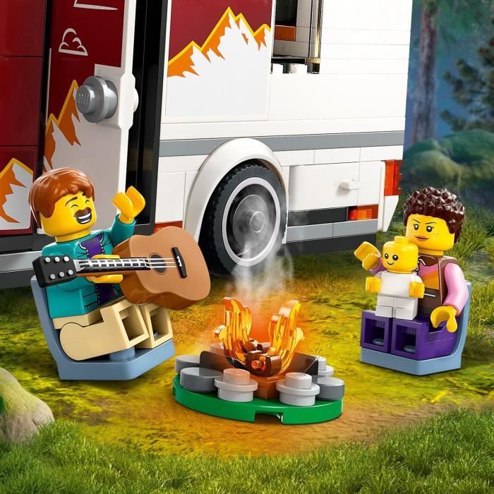 LEGO City 60454 Adventure Camper Van - Building Toy for Boys Ages 6 and Up