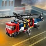LEGO City 60462 Modular Helicopter, Fire Truck and Submarine - Toy for 7 year olds