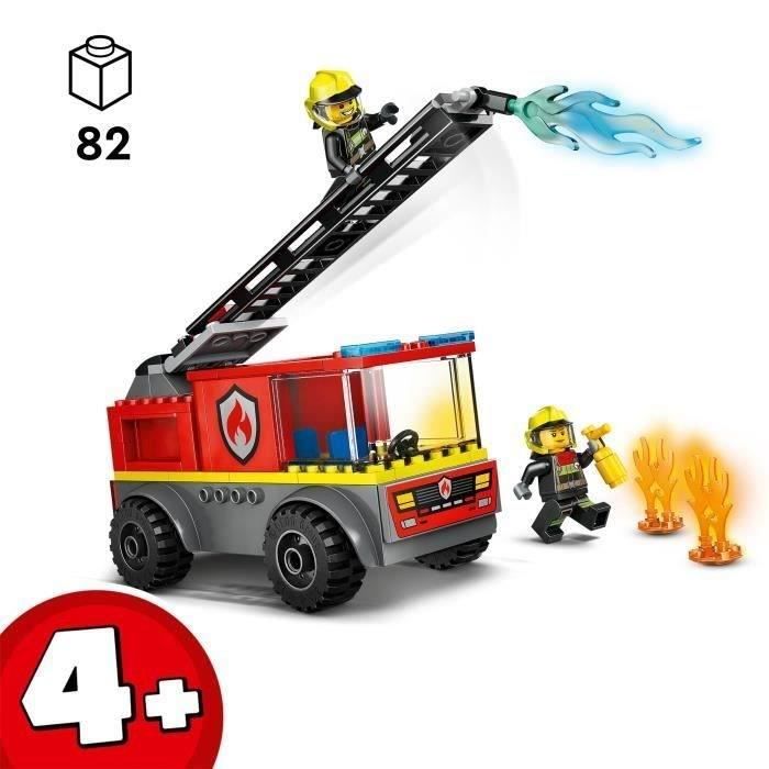 LEGO City 60463 Fire Truck with Ladder - Building Game - Kids Ages 4 and Up
