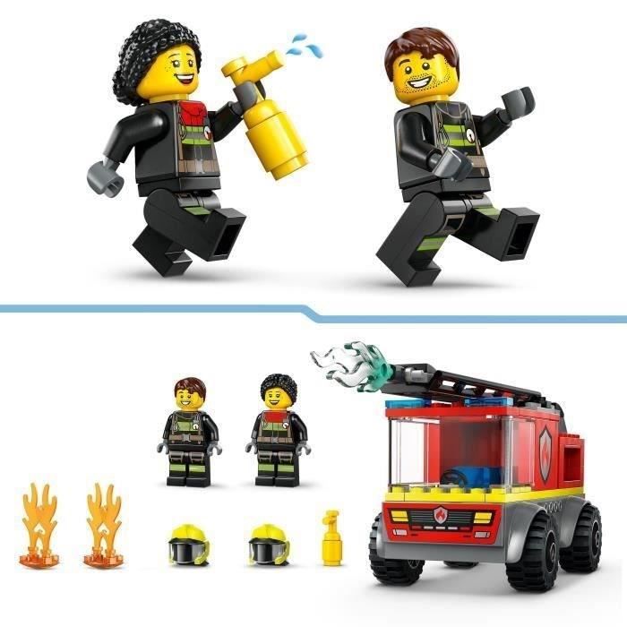 LEGO City 60463 Fire Truck with Ladder - Building Game - Kids Ages 4 and Up
