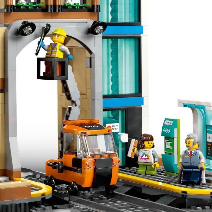 LEGO City 60469 Central Station - Building Set for Boys or Girls Ages 7 and Up