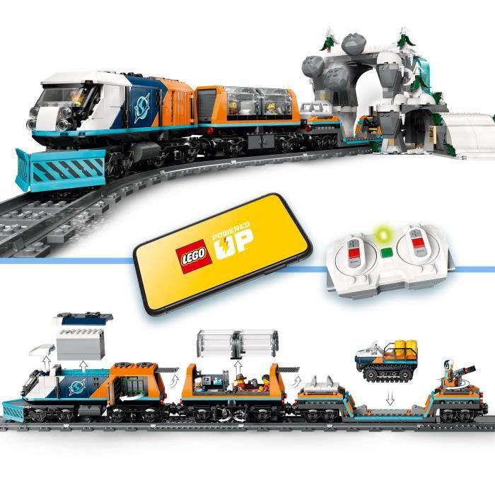LEGO City 60470 Arctic Explorers Express - Game for Boys Ages 7 and Up