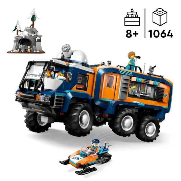 LEGO City 60471 Arctic Explorers Science Truck - Game for 8 Year Olds