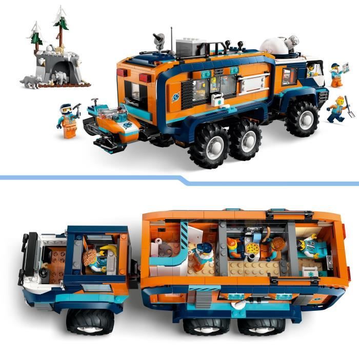 LEGO City 60471 Arctic Explorers Science Truck - Game for 8 Year Olds