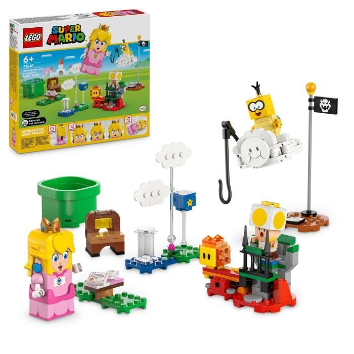 LEGO Super Mario 71441 LEGO Peach's Adventures Interactive Princess Toy