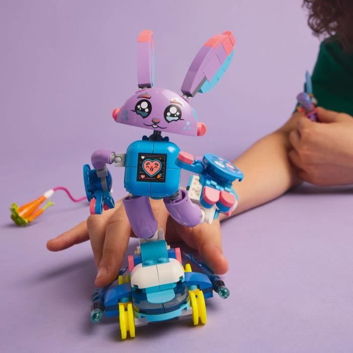 LEGO DREAMZzz 71490 Izzie and Bunchurro the Gamer Bunny - 3-in-1 Building Toy
