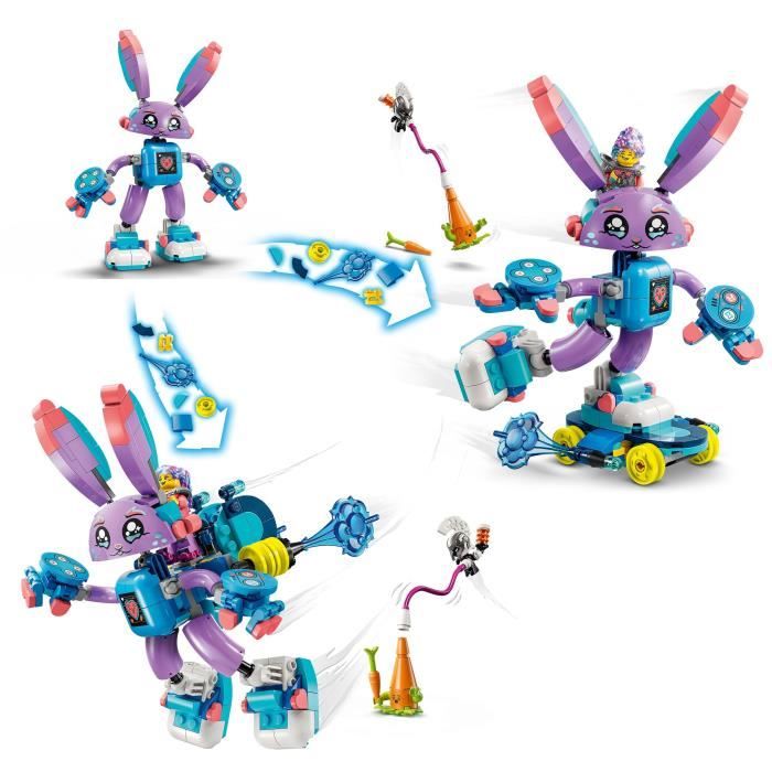 LEGO DREAMZzz 71490 Izzie and Bunchurro the Gamer Bunny - 3-in-1 Building Toy