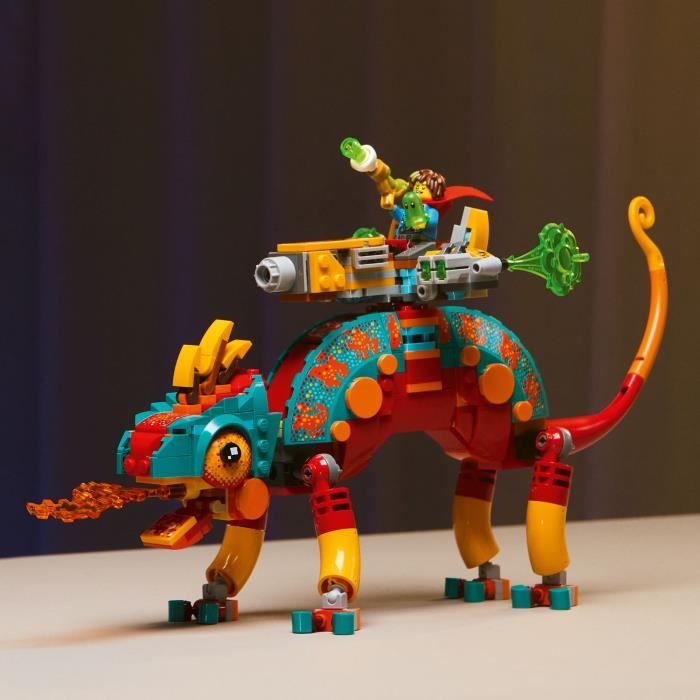 LEGO Dreamzzz 71492 Mateo's Fire-Breathing Chameleon - Game for Boys Ages 7 - Gift Idea
