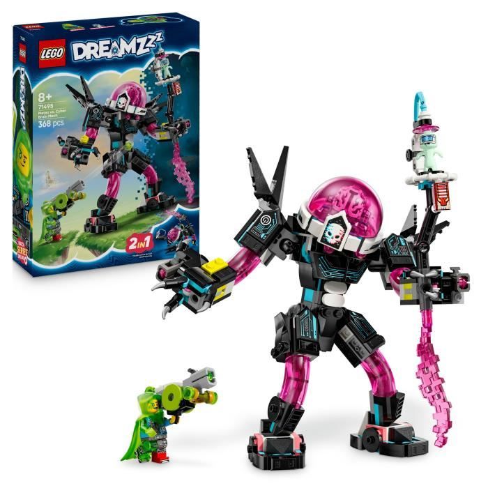 LEGO Dreamzzz 71495 Mateo vs. the Cyber Brain Robot - Building Set for Boys 8 Years Old