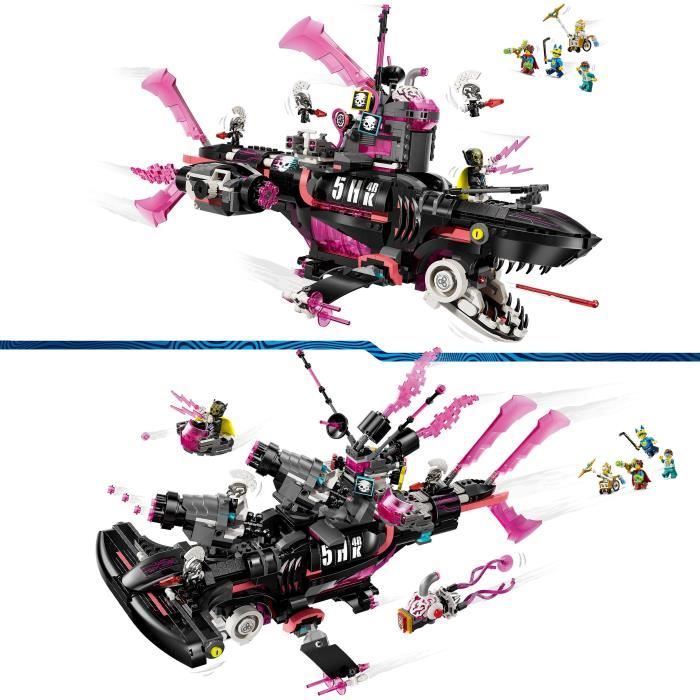 LEGO Dreamzzz 71500 Nightmare Shark Submarine - Creative Play for Boys Ages 9