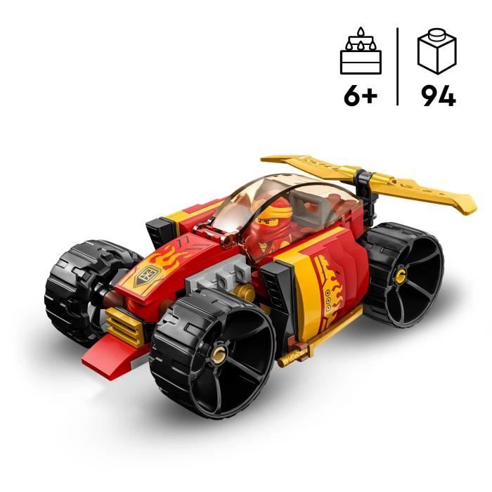 Lego Ninjago 71780 The Ninja racing car from Kai-Evolution, car toy, 2-in-1