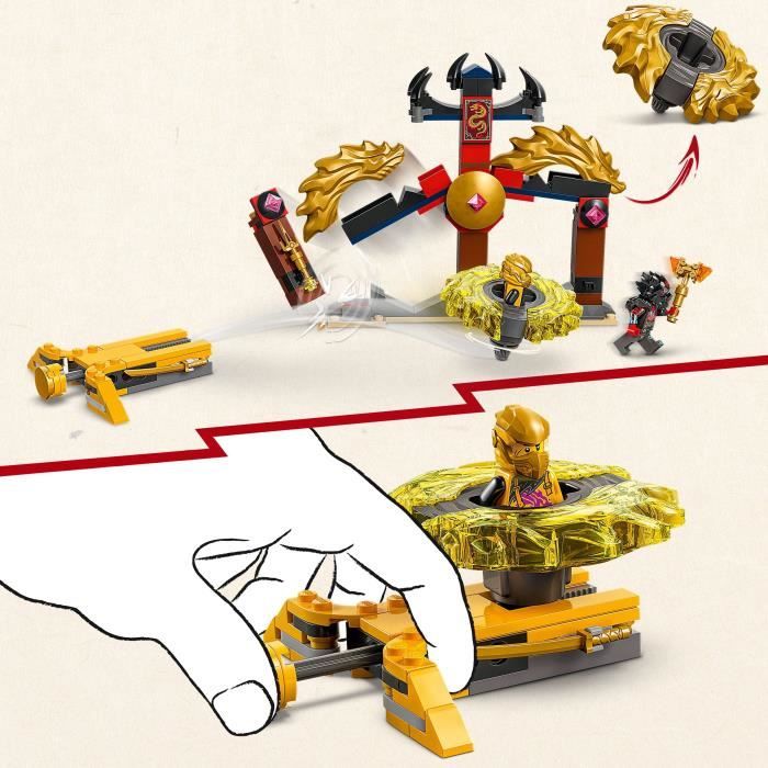 LEGO NINJAGO 71826 Spinjitzu Dragon Battle Pack - Building Toy for Ages 6 and Up