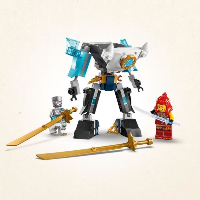 LEGO NINJAGO 71827 Zane's Super Mech Armor - Ninja Role Play for Boys Ages 6 and Up