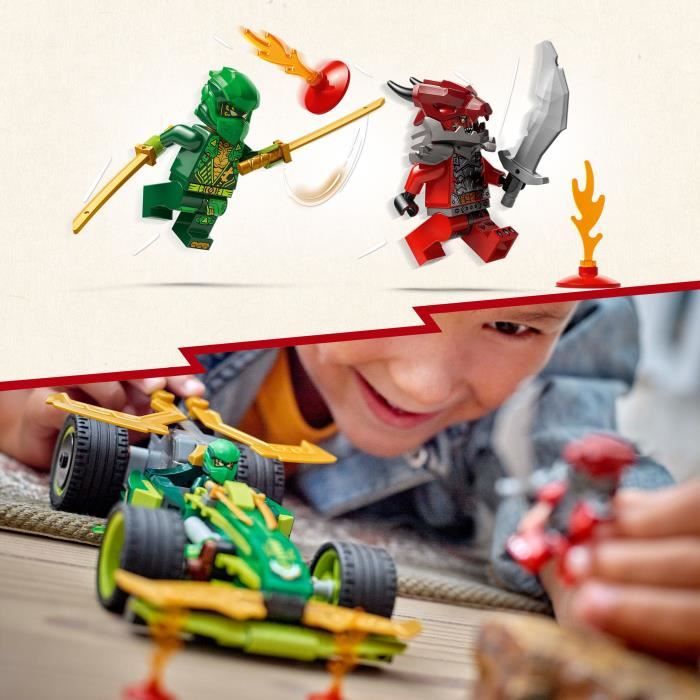 LEGO NINJAGO 71828 Lloyd's Pull-Back Racer - Building Toy