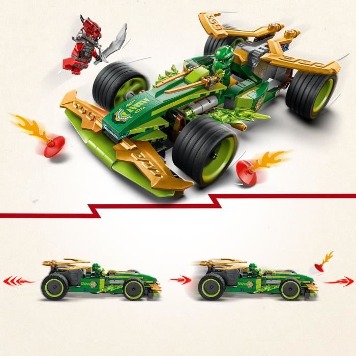 LEGO NINJAGO 71828 Lloyd's Pull-Back Racer - Building Toy