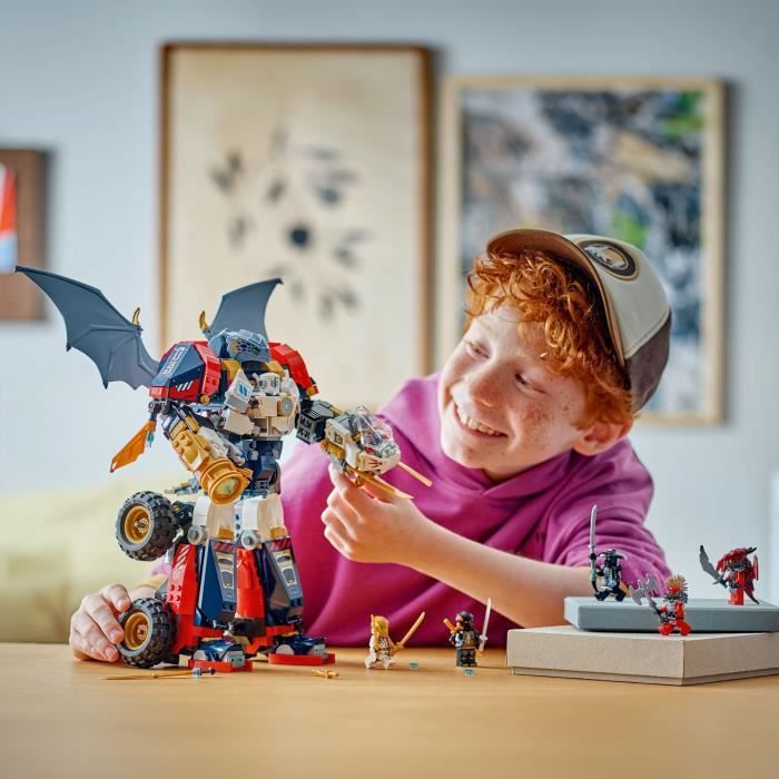 LEGO NINJAGO 71834 Zane's Ultra Combo Mech - 4-in-1 Building Toy for Ages 9 and Up