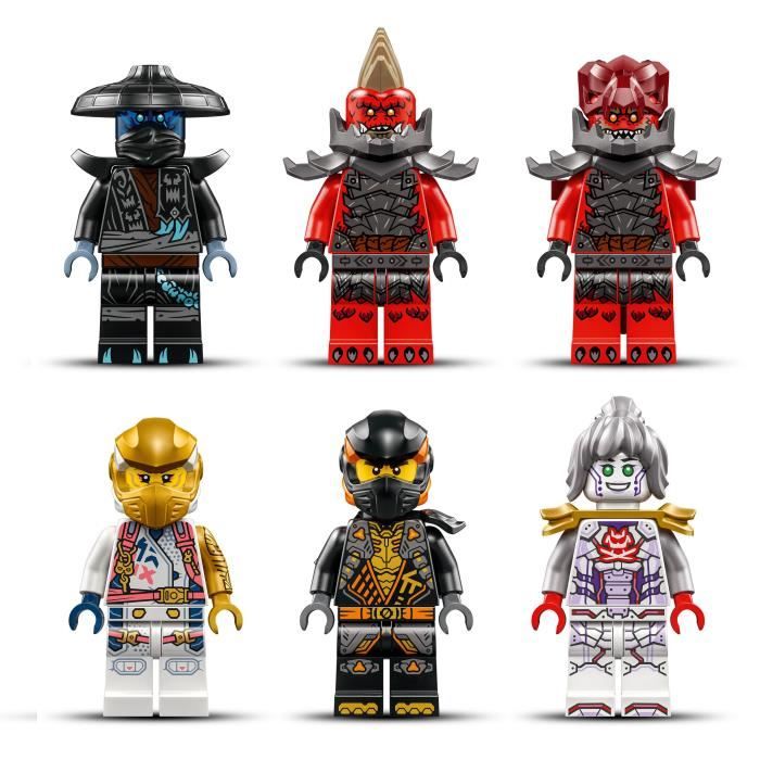 LEGO NINJAGO 71834 Zane's Ultra Combo Mech - 4-in-1 Building Toy for Ages 9 and Up