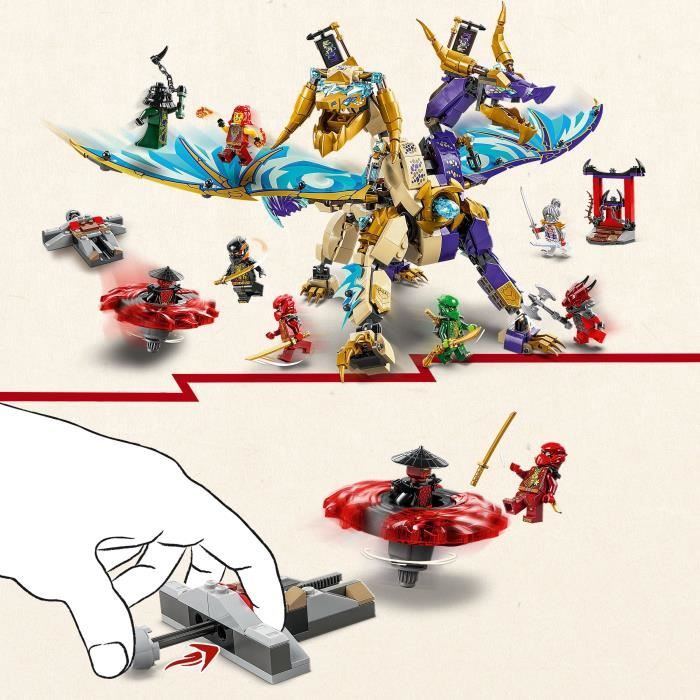 LEGO NINJAGO 71836 Arc: The Dragon of Concentration, Game for boys or girls aged 9 and over