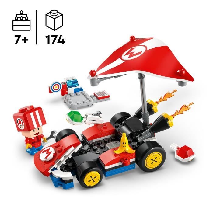 LEGO Super Mario 72032 Mario Kart  Standard Kart  Car Toy for Kids Ages 7 and Up