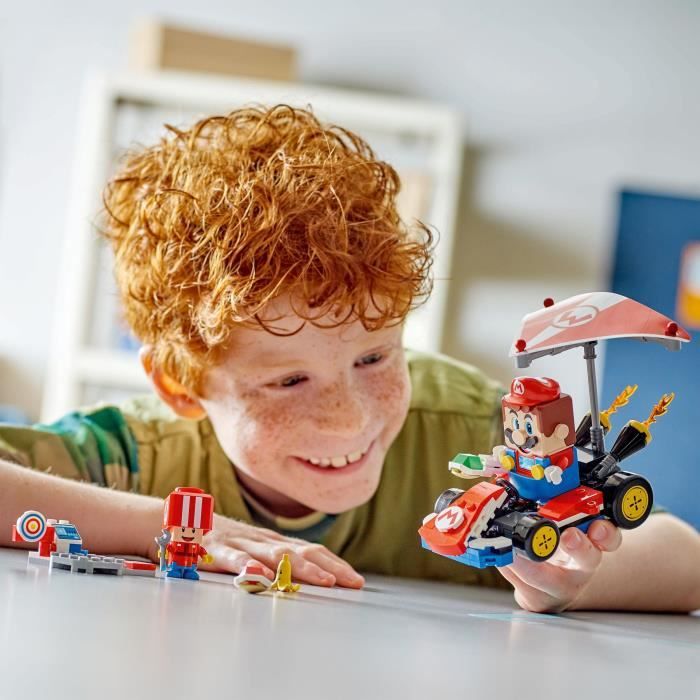 LEGO Super Mario 72032 Mario Kart  Standard Kart  Car Toy for Kids Ages 7 and Up