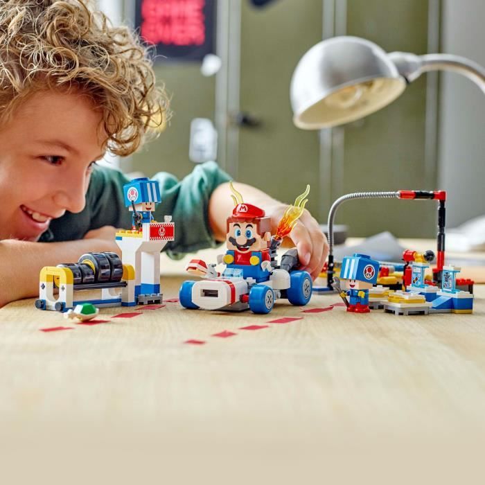 LEGO Super Mario 72035 Mario Kart  Toad's Garage  Customizable Nintendo Toy