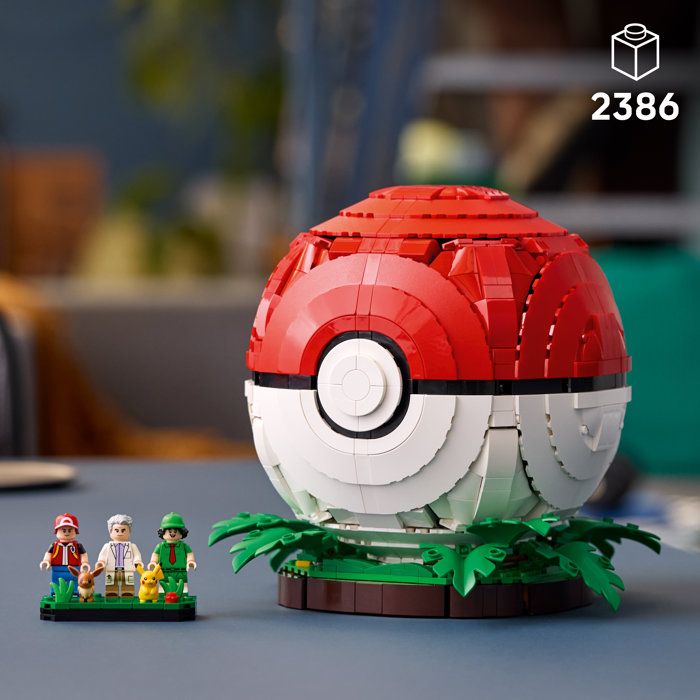 LEGO Pokémon 72154 - Poké Ball, Iconic Trainer Moment - Collector's Set for Adults - Gaming Gift Idea