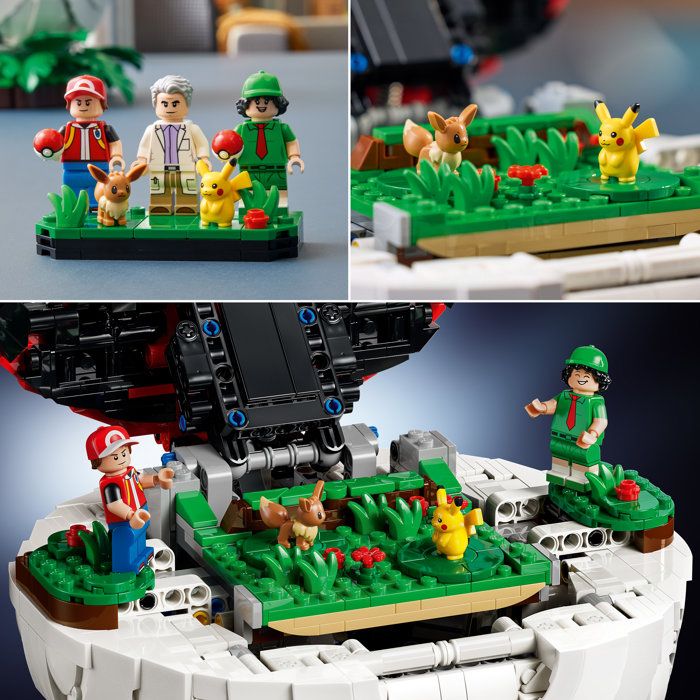 LEGO Pokémon 72154 - Poké Ball, Iconic Trainer Moment - Collector's Set for Adults - Gaming Gift Idea