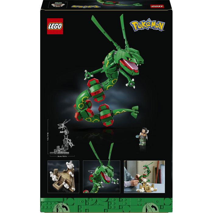 LEGO Pokémon 72168 - Rayquaza - Set Collector pour Adulte - Idée Cadeau Gaming
