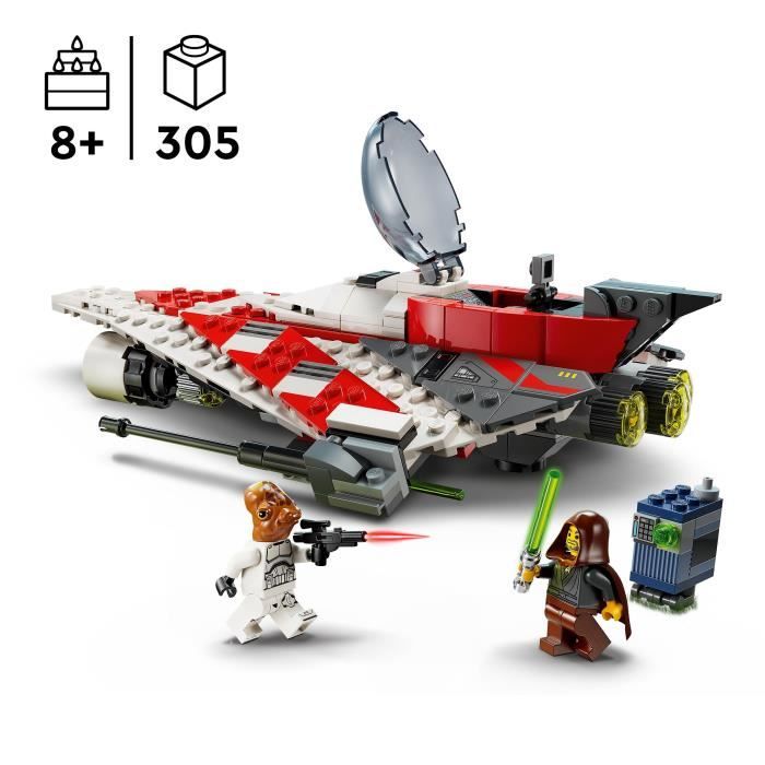 LEGO Star Wars 75388 Jedi Bob's Starfighter - Buildable Vehicle Replica