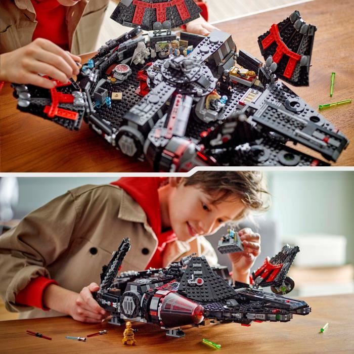 LEGO Star Wars 75389 Black Falcon - Buildable Vehicle for Kids - Gift