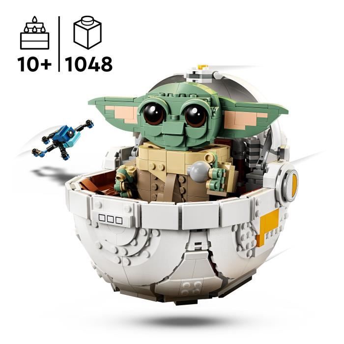 LEGO Star Wars: The Mandalorian 75403 Grogu and his pram - Construction game 10 years