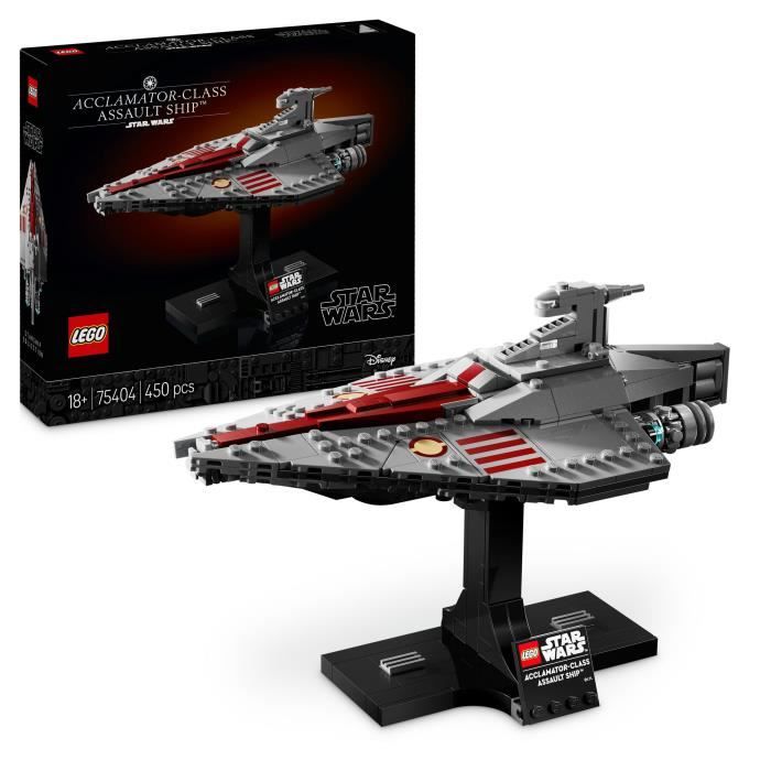 LEGO Star Wars 75404 Acclamator-Class Assault Transport - Adult Model Kit