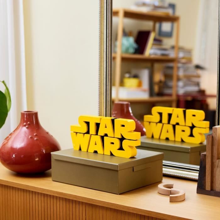 LEGO Star Wars 75407 Star Wars Brick Logo - Adult Building Set - Decoration
