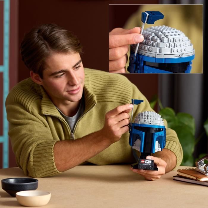 LEGO Star Wars 75408 Attack of the Clones Jango Fett's Helmet - Set - Adult Gift