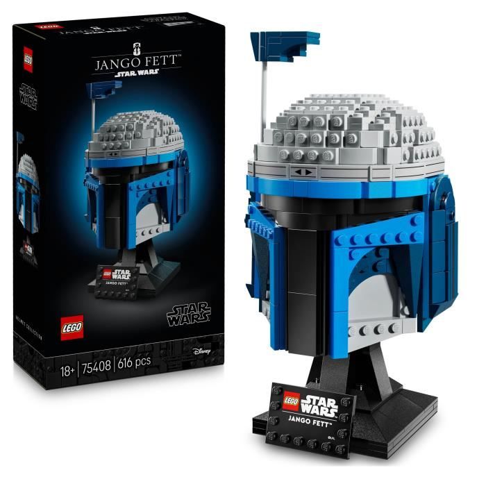 LEGO Star Wars 75408 Attack of the Clones Jango Fett's Helmet - Set - Adult Gift