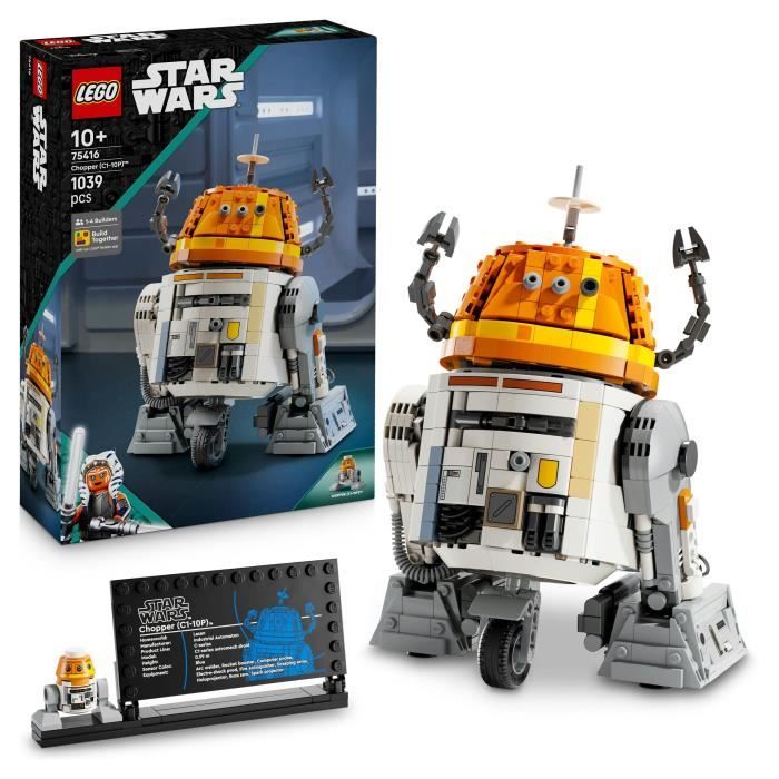 LEGO Star Wars 75416 Ahsoka the Astro-Mech Droid Chopper (C1-10P), Building Set, Ages 10+