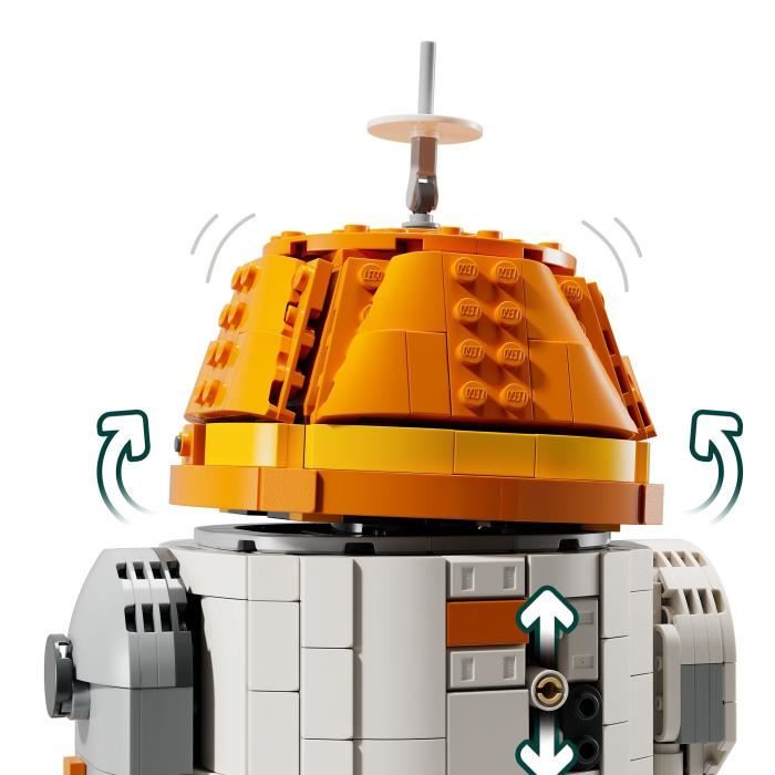 LEGO Star Wars 75416 Ahsoka the Astro-Mech Droid Chopper (C1-10P), Building Set, Ages 10+