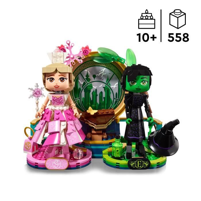 LEGO Wicked 75682 Elphaba and Glinda Minifigures - Birthday Gift Idea