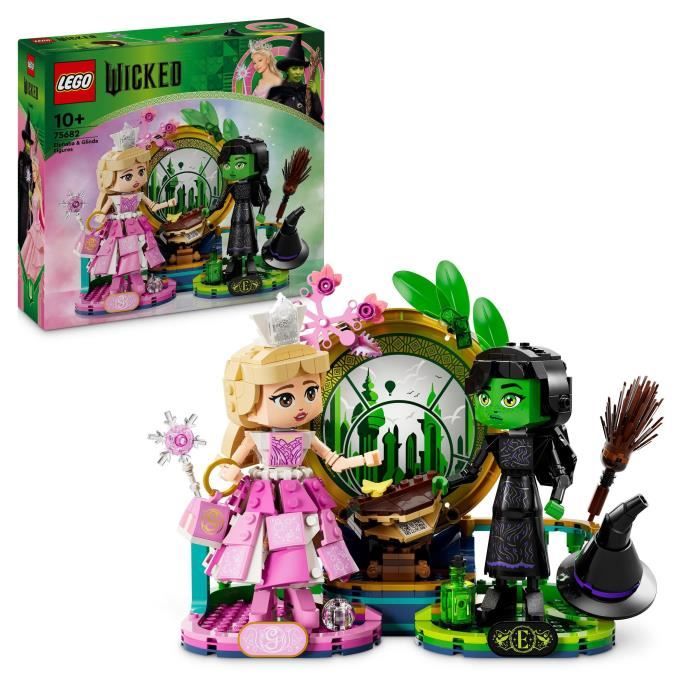 LEGO Wicked 75682 Elphaba and Glinda Minifigures - Birthday Gift Idea