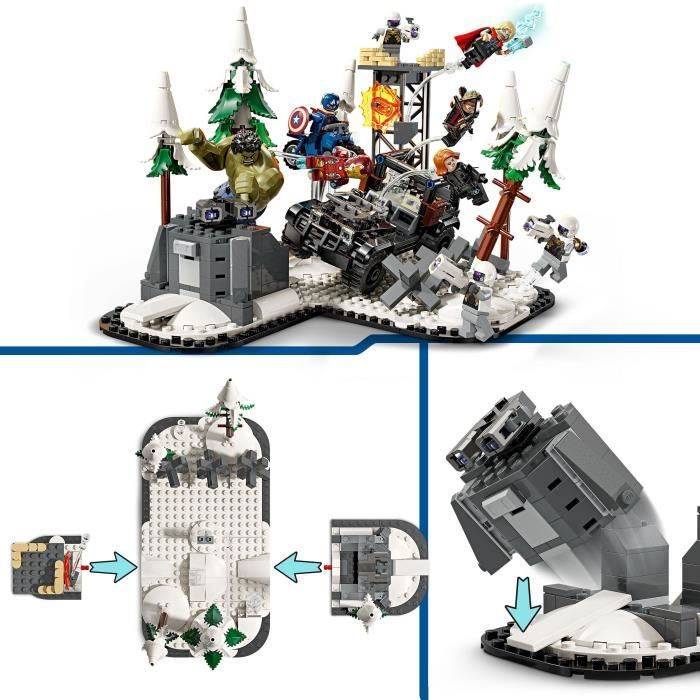 LEGO Marvel 76291 Avengers Assemble: Age of Ultron, Superhero Minifigures